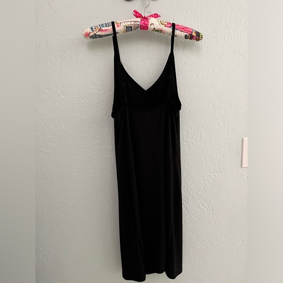 Urban Outfitters black slip dress s/p - Picture 2 of 3